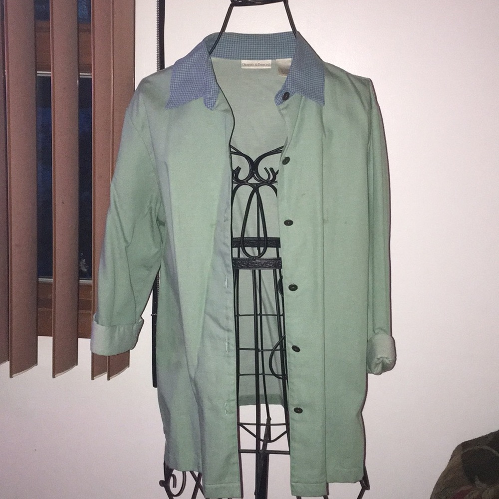 Blue dress coat!